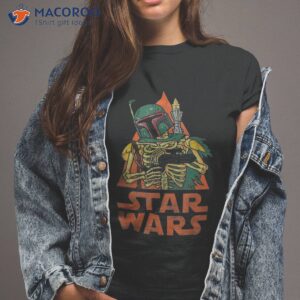 Star Wars Boba Fett Skeleton Halloween Costume Shirt
