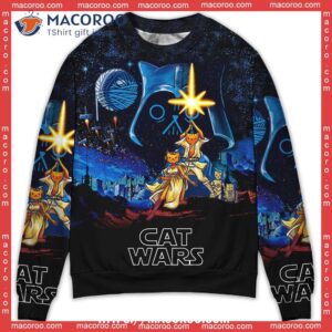 Star Wars Cat A New Hope Sweater, Christmas Cat Sweater