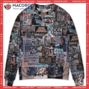 star wars comic fan collection style sweater matching christmas sweaters 0