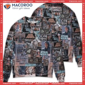 star wars comic fan collection style sweater matching christmas sweaters 1