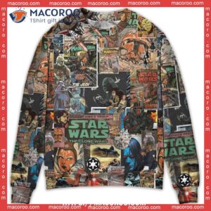 Star Wars Comic Style Sweater, Grinch Christmas Sweater