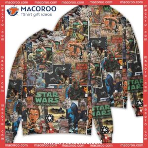 Star Wars Comic Style Sweater, Grinch Christmas Sweater