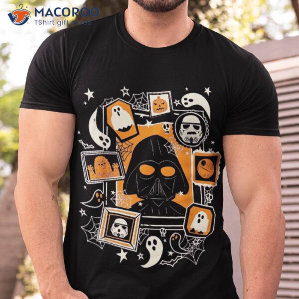 Star Wars Darth Vader And Ghosts Halloween Poster Shirt