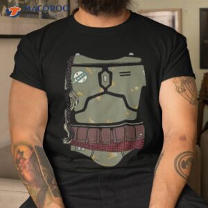 Star Wars Distressed Boba Fett Armor Halloween Shirt