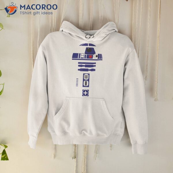 Star Wars Halloween Simple R2-d2 Costume Shirt