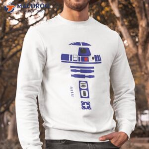 star wars halloween simple r2 d2 costume shirt sweatshirt