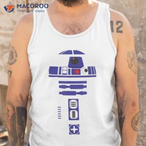 star wars halloween simple r2 d2 costume shirt tank top