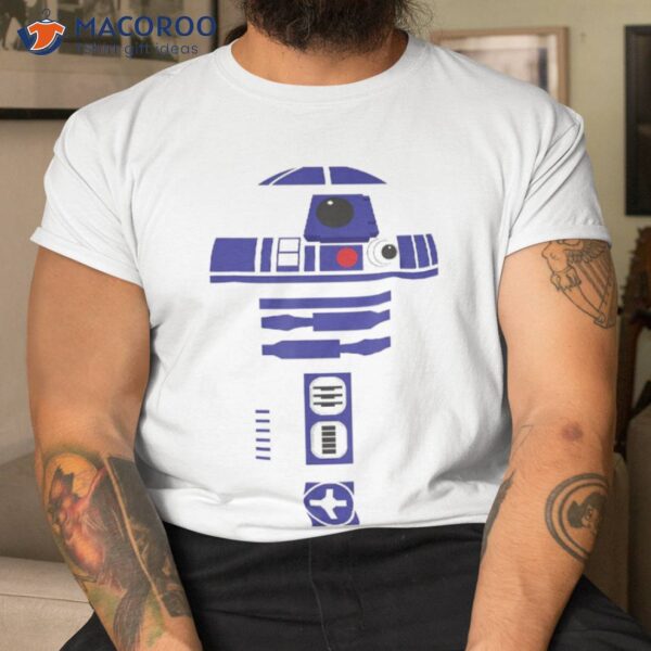 Star Wars Halloween Simple R2-d2 Costume Shirt