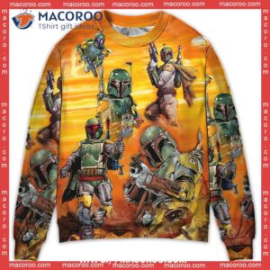 Star Wars Ugly Sweater I’m A Mandalorian. Weapons Are Part Of My Religion