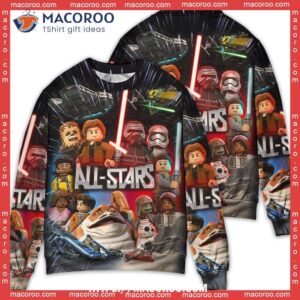 star wars lego all sweater marvel christmas sweater 1