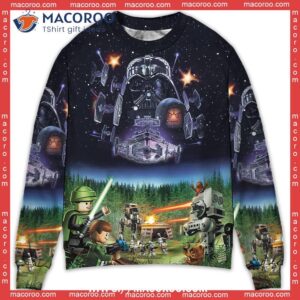 star wars lego it s a trap sweater ugly christmas sweatshirt 0