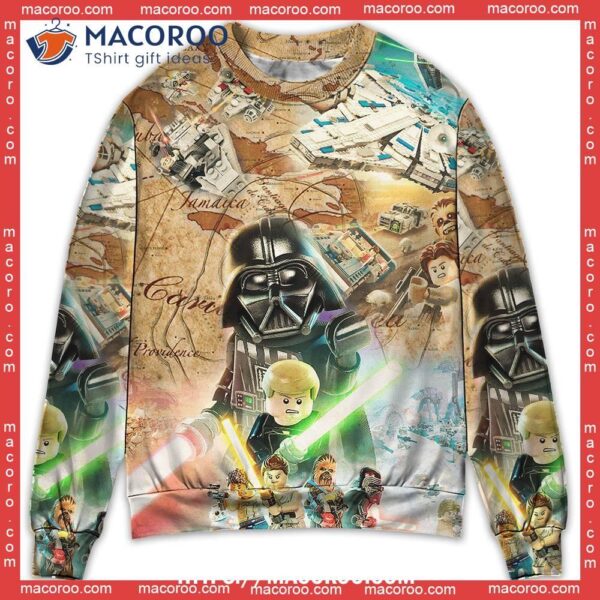 Star Wars Lego Pirate Vintage Ship Sweater, Best Christmas Sweaters