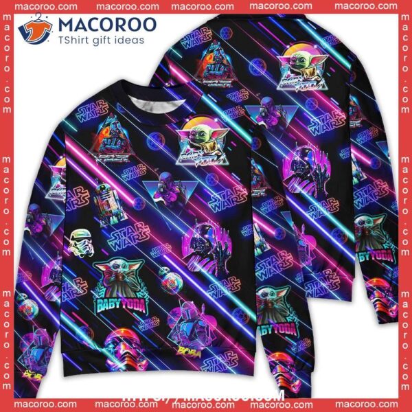 Neon All Style Star Wars Ugly Christmas Sweater