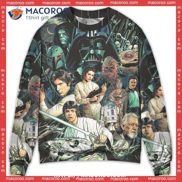 Star Wars Rebellions Are Built On Hope Sweater, Marvel Christmas Sweater