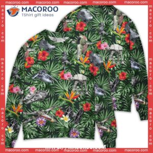 Star Wars Space Ships Tropical Forest Sweater, Funny Xmas Sweaters