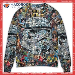 Star Wars Stormtrooper Let Me See Your Identification Sweater, Men’s Ugly Sweater