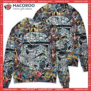 Star Wars Stormtrooper Let Me See Your Identification Sweater, Men’s Ugly Sweater