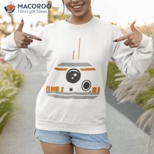 star wars the force awakens bb 8 big face costume halloween shirt sweatshirt 1