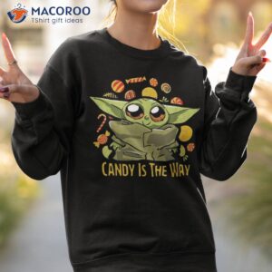 star wars the mandalorian halloween child candy shirt sweatshirt 2