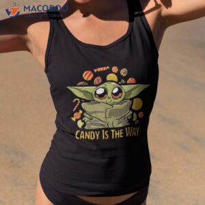 star wars the mandalorian halloween child candy shirt tank top 2