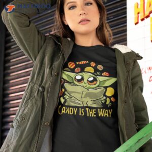 Star Wars The Mandalorian Halloween Child Candy Shirt