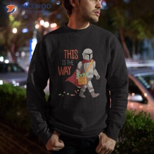 star wars the mandalorian halloween this is candy c2 shirt sweatshirt