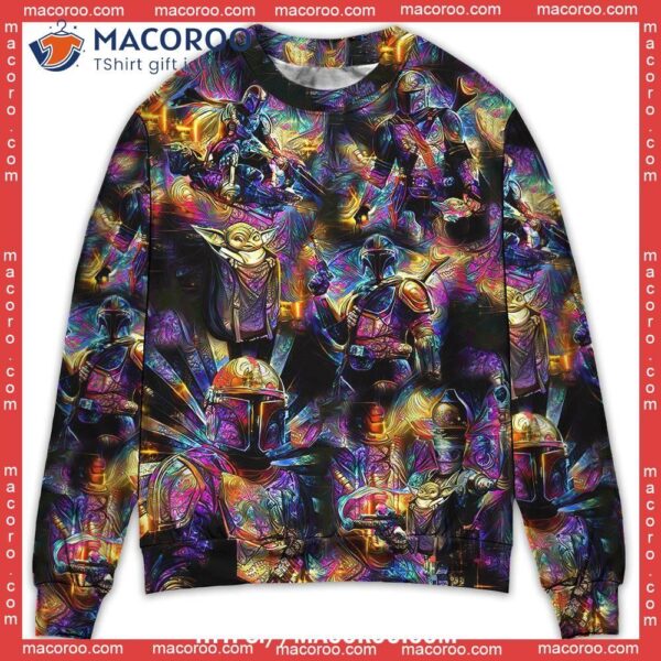 Star Wars The Mandalorian Magic Guardian Sweater, Best Ugly Sweater