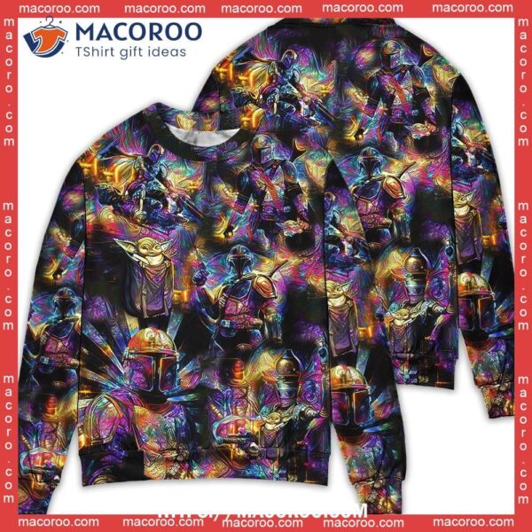 Star Wars The Mandalorian Magic Guardian Sweater, Best Ugly Sweater