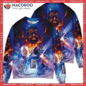 star wars welcome to the creepshow sweater best ugly sweater 1