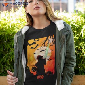 Star Wars Yoda Silhouette Halloween Shirt