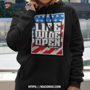 Stars And Stripes Life Wide Open Shirt
