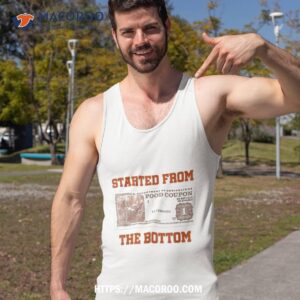 started from bottom food stamp coupon apparel shirt teacher halloween gift ideas tank top