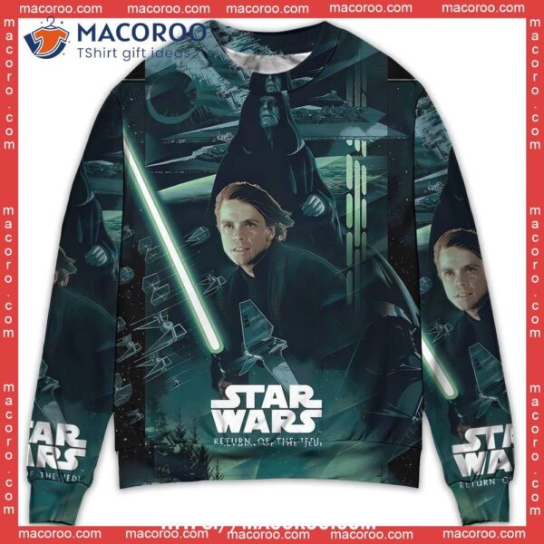 Starwars Anakin Skywalker Return Of The Jedi Marvel Christmas Sweater