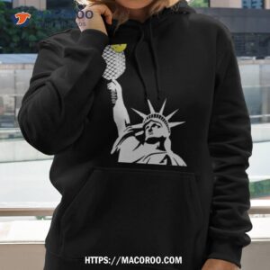 Statue Of Liberty Pickleball Shirt