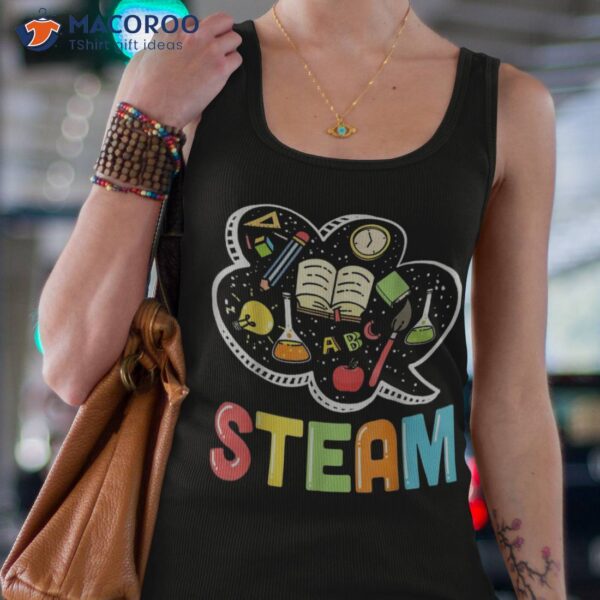 Steam Teacher And Student Back To School Stem Tee Shirt