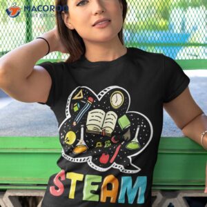 steam teacher and student back to school stem tee shirt tshirt 1