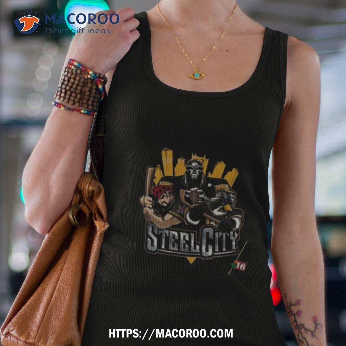 Steel City Sports Teams Mascot 2023 Art Design Shirt Steel City Sports Teams Mascot 2023 Art Design Shirt