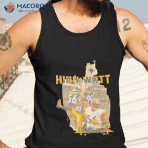 Steelers Alex Highsmith And T.j. Watt Steel Bookends High And Watshirt 3 steelers alex highsmith and t j watt steel bookends high and watt shirt tank top 3