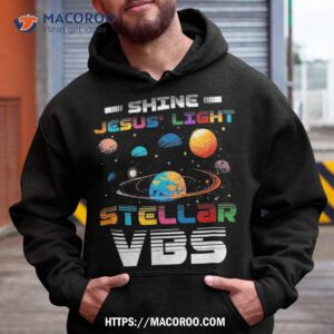 Stellar Bible School Vbs Shine Jesus Light Christian Shirt