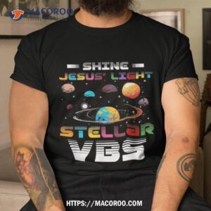 Stellar Bible School Vbs Shine Jesus Light Christian Shirt