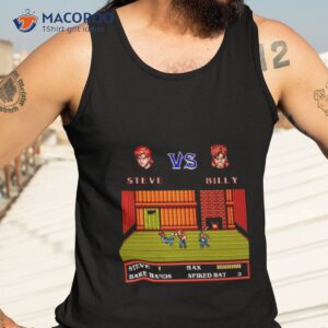 Steve Vs Billy And Max Double Dragon Shirt 3 steve vs billy and max double dragon shirt tank top 3