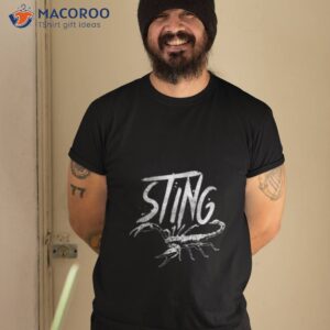 sting scorpion vintage style shirt tshirt 2
