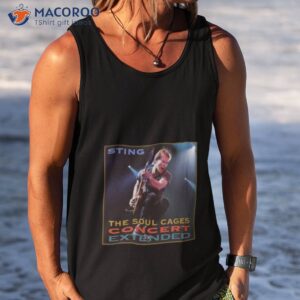 Sting The Soul Cages Tour Shirt 3 sting the soul cages tour shirt tank top