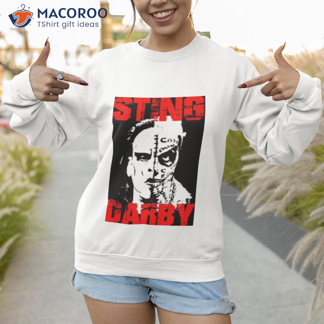 Sting X Darby Battle Wrestling Shirt Sting X Darby Battle Wrestling Shirt