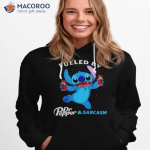 Stitch Fueled By Drink Dr Pepper And Sarcasm Shirt 2 stitch fueled by drink dr pepper and sarcasm shirt hoodie 1