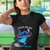 Stitch Fueled By Drink Dr Pepper And Sarcasm Shirt