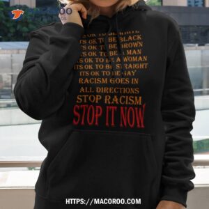 stop racism now mandela effecshirt hoodie 2