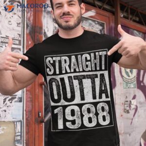 Straight Outta 1988 Shirt 35th Birthday