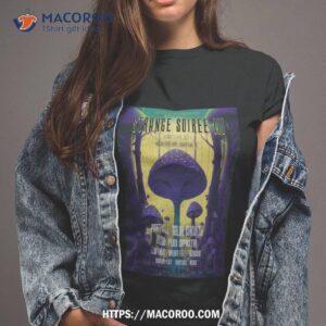 Strange Soiree 3 Partial Solar Circuit Dizgo Flux Capacitor October Tour 2023 Art Poster Design Shirt