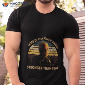 stronger than fear the hunger games shirt tshirt